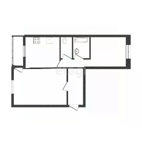 Продается 2-комн. квартира, 50,4 м²