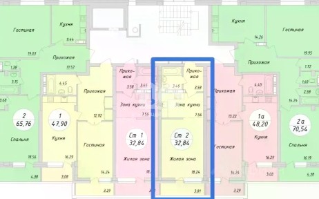 Продается студия, 32,8 м²