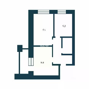 Продается 2-комн. квартира, 55 м²