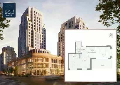 Продается 2-комн. квартира, 68,18 м²