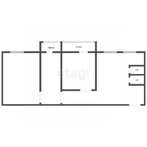 Продается 3-комн. квартира, 57,1 м²
