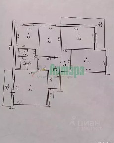 Продается 4-комн. квартира, 82,1 м²