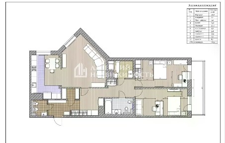 Продаются 3-комн. апартаменты, 116,3 м²