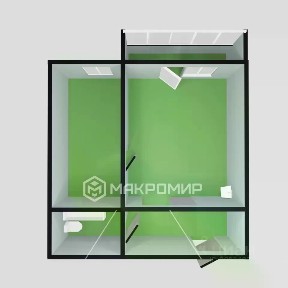 Продается 2-комн. квартира, 40,7 м²