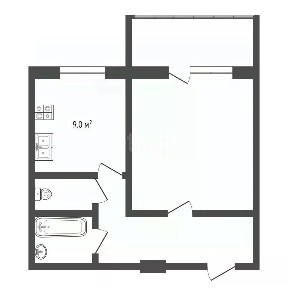 Продается 1-комн. квартира, 40,4 м²