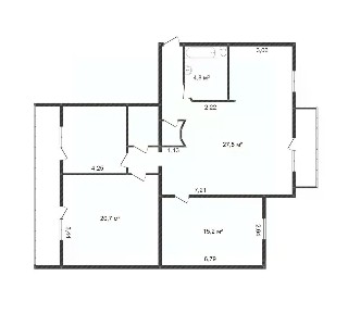 Продается 4-комн. квартира, 90,8 м²