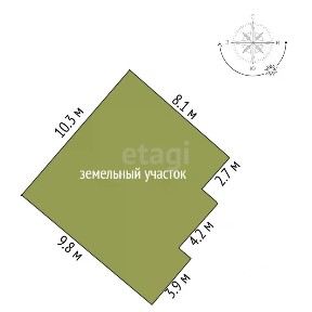 Продается 2-этажный дом, 120 м²