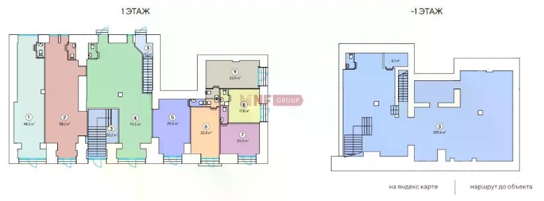 Продается торговая площадь, 48,2 м²