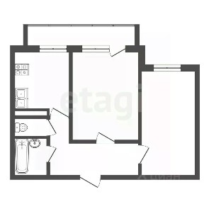 Продается 2-комн. квартира, 47,6 м²