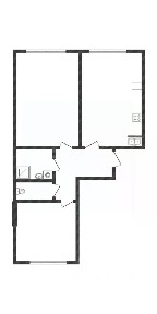 Продается 2-комн. квартира, 56 м²