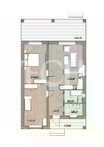 Продается 1-этажный дом, 90 м²