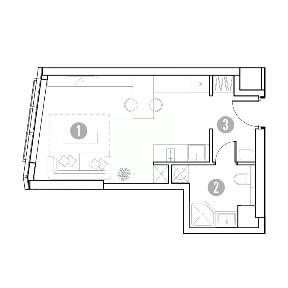 Продается 1-комн. квартира, 28,58 м²