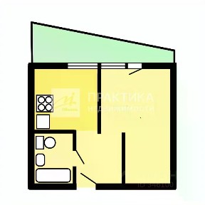 Продается 1-комн. квартира, 27,6 м²