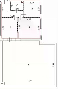 Продается 2-комн. квартира, 52,7 м²