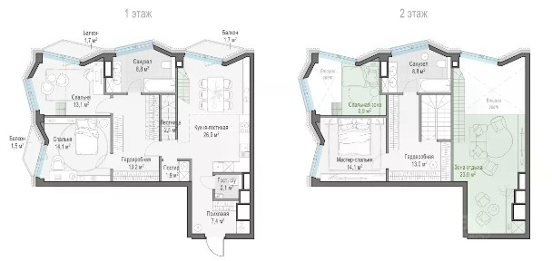 Продается 3-комн. квартира, 127 м²