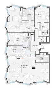 Продается 4-комн. квартира, 236 м²
