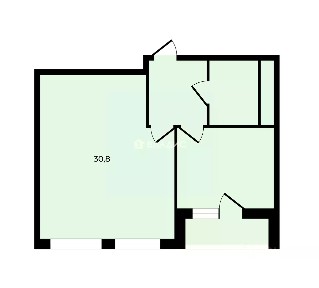 Продается 1-комн. квартира, 51,7 м²