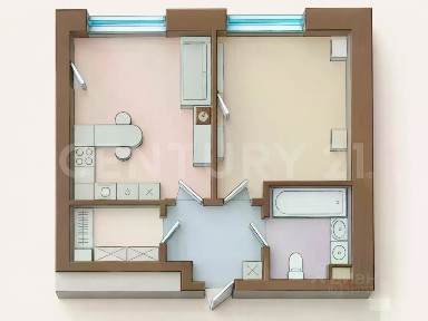 Продается 1-комн. квартира, 43,7 м²