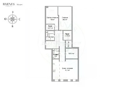 Продается 3-комн. квартира, 160 м²