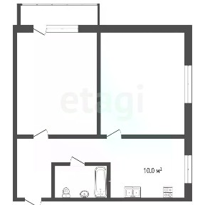 Продается 2-комн. квартира, 33,9 м²