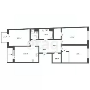 Продается 3-комн. квартира, 86,7 м²