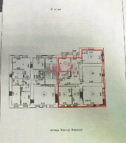 Сдается офис, 172,7 м²