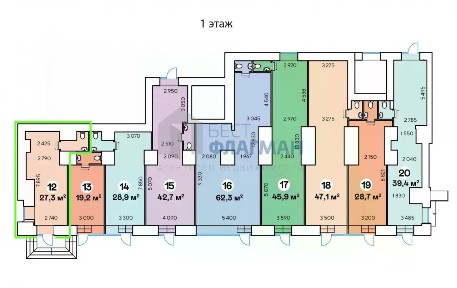 Сдается помещение свободного назначения, 28,3 м²