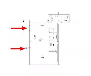 Сдается торговая площадь, 141,1 м²
