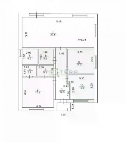 Продается 1-этажный дом, 100 м²