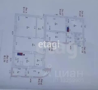 Продается 50% часть дома, 97,5 м²