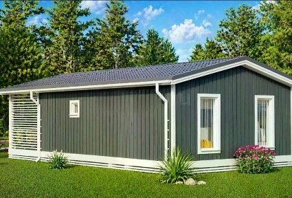 Продается 1-этажный дом, 72,4 м²