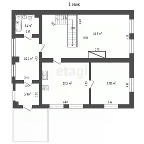 Продается 4-этажный дом, 400 м²