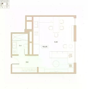 Продается студия, 38 м²