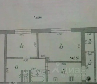 Продается 2-комн. квартира, 45,5 м²