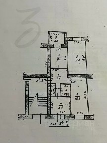 Продается 3-комн. квартира, 65,9 м²
