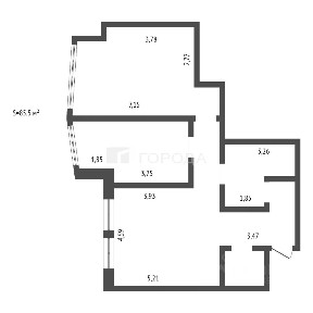 Продается 3-комн. квартира, 85,5 м²