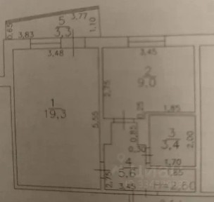 Продается 1-комн. квартира, 37,3 м²