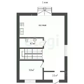 Продается 3-этажный таунхаус, 141,2 м²
