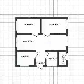 Продается 1-этажный дом, 97 м²