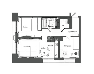 Продается 2-комн. квартира, 63 м²