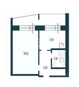 Продается 1-комн. квартира, 36 м²