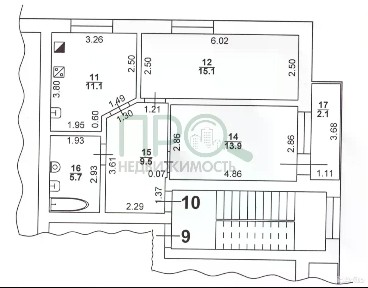 Продается 2-комн. квартира, 56 м²
