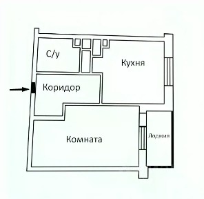 Продается 1-комн. квартира, 37,5 м²
