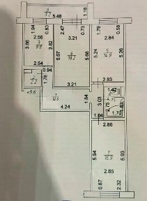 Продается 3-комн. квартира, 79,2 м²