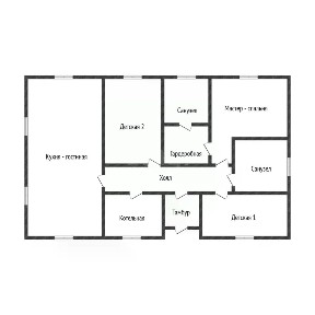Продается 1-этажный дом, 112 м²