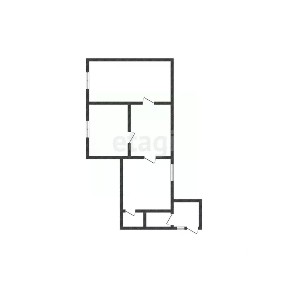 Продается 1-этажный дом, 51 м²