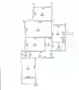 Продается 4-комн. квартира, 81,2 м²