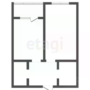 Продается 1-комн. квартира, 44,1 м²