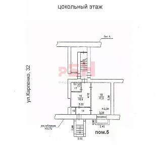 Сдается помещение свободного назначения, 34 м²