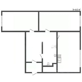 Продается 2-комн. квартира, 66,5 м²